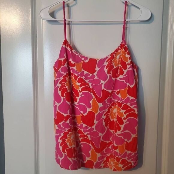 Banana Republic bright floral tank top 10 - Picture 10 of 10